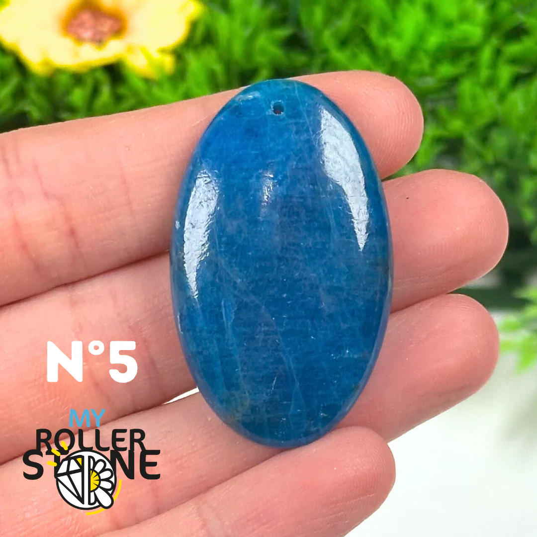 Pendentif Apatite bleue 5A - Image 7