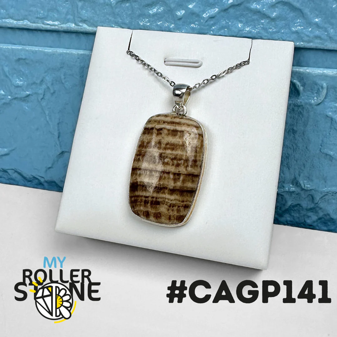 Pendentif Aragonite Candy Argent 925 #CAGP141