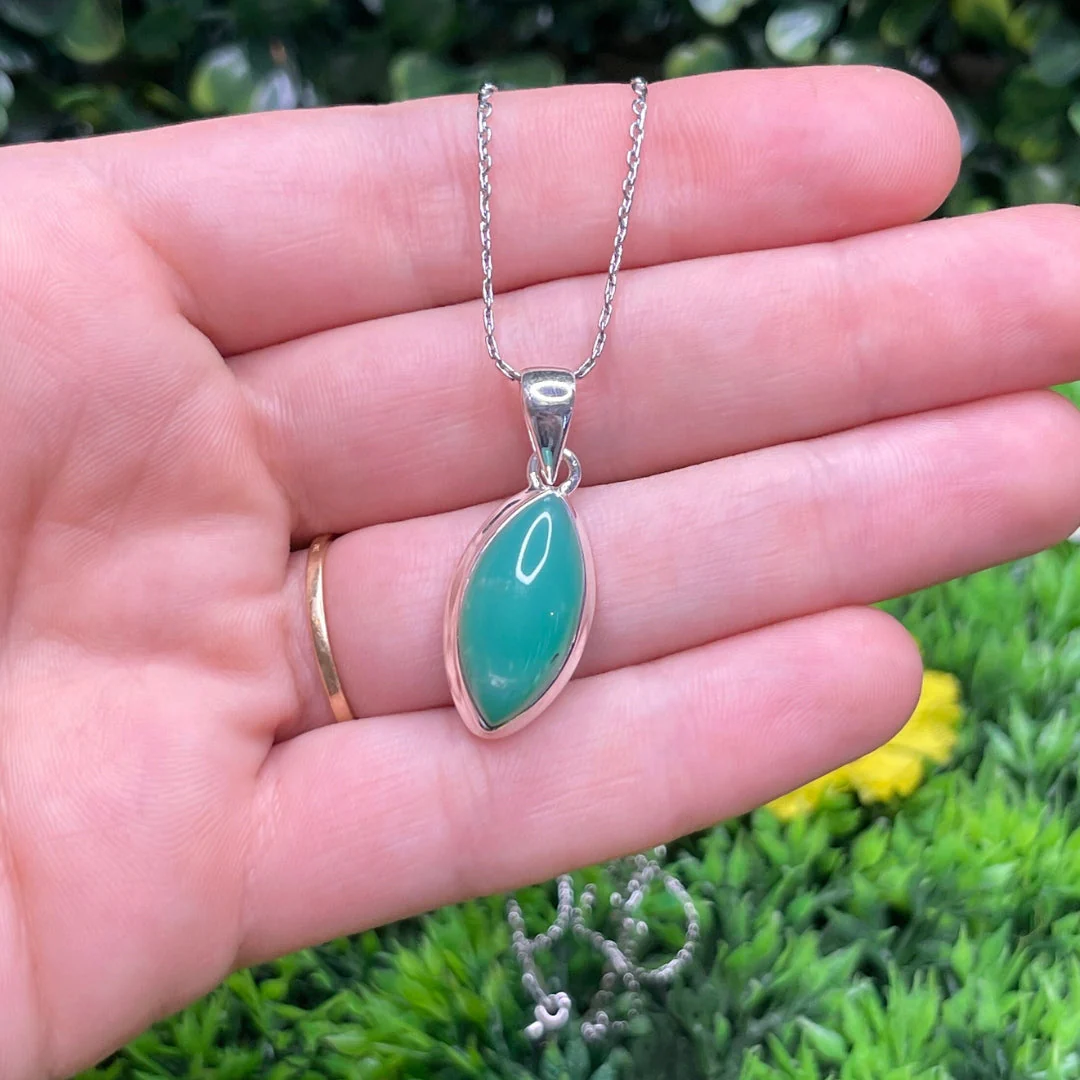Pendentif Argent 925 Chrysoprase #1 - Image 3