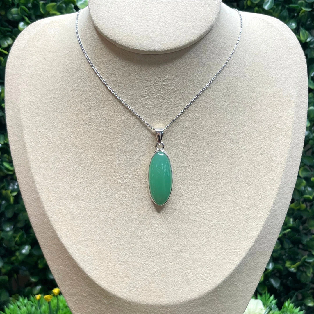 Pendentif Argent 925 Chrysoprase #7 - Image 3