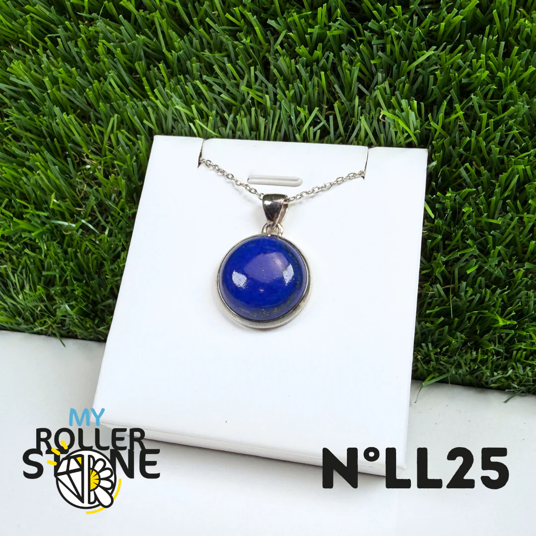 Pendentif Argent 925 Lapis Lazuli #25