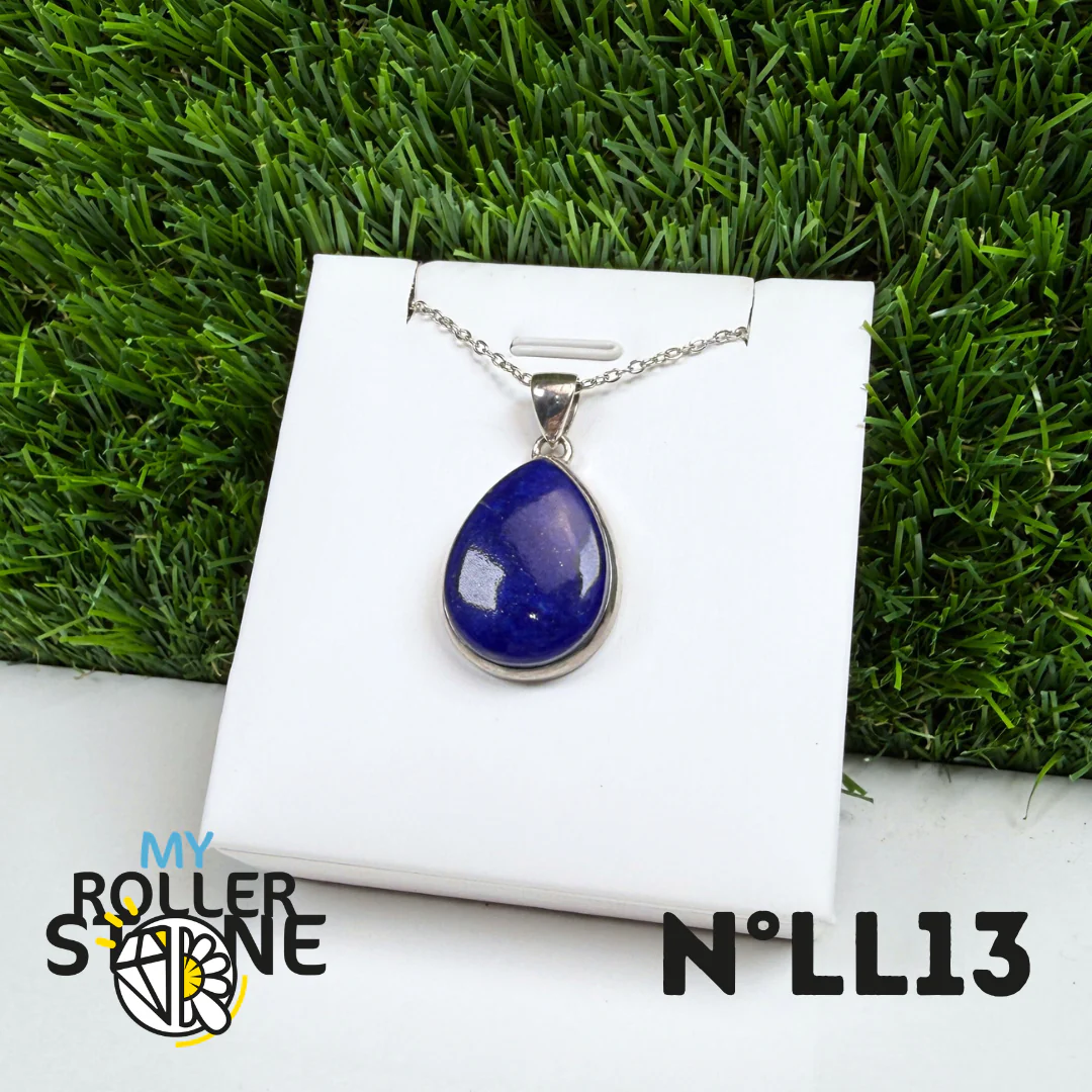Pendentif Argent 925 Lapis Lazuli #13