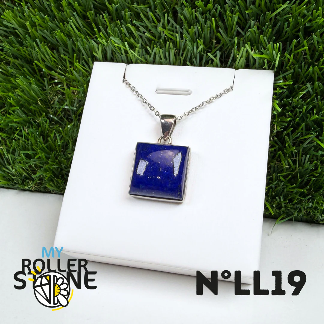 Pendentif Argent 925 Lapis Lazuli #19
