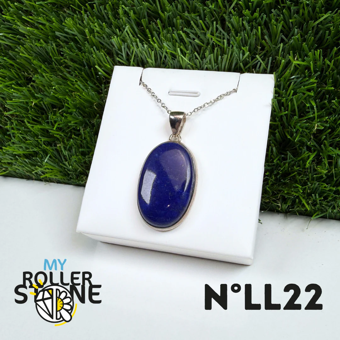 Pendentif Argent 925 Lapis Lazuli #22