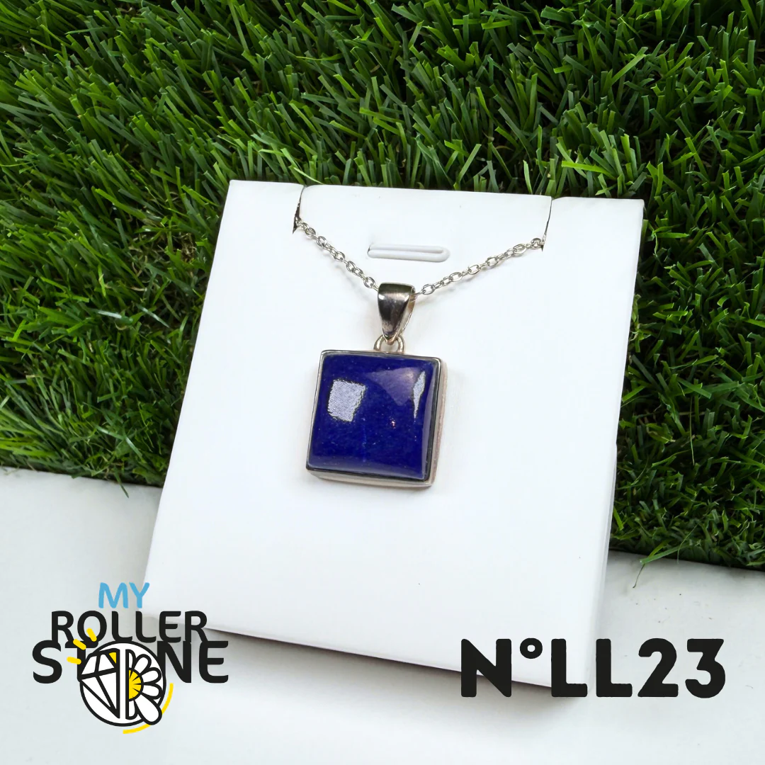 Pendentif Argent 925 Lapis Lazuli #23