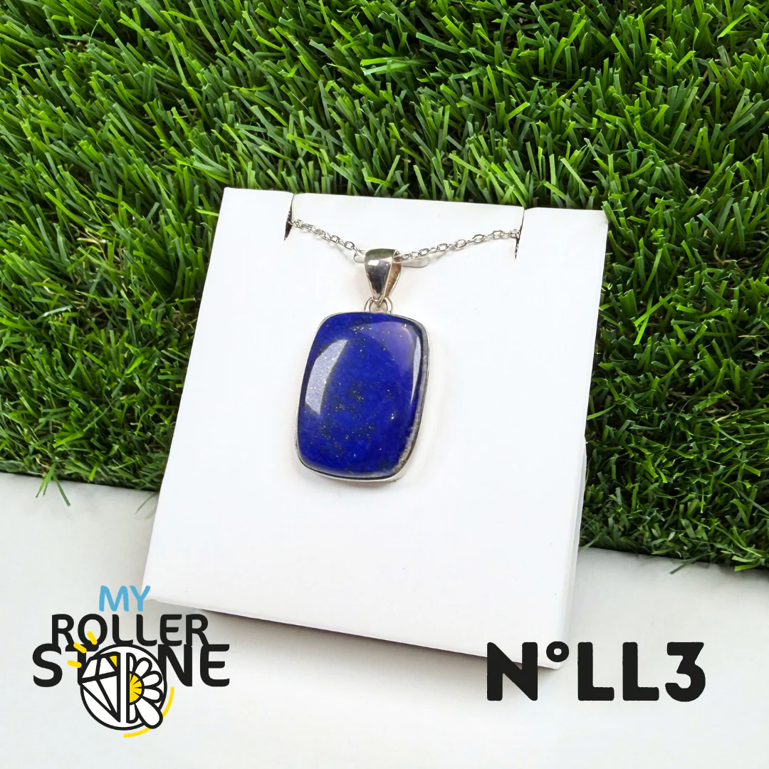Pendentif Argent 925 Lapis Lazuli #3