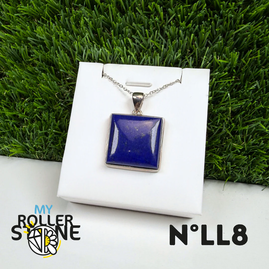 Pendentif Argent 925 Lapis Lazuli #8