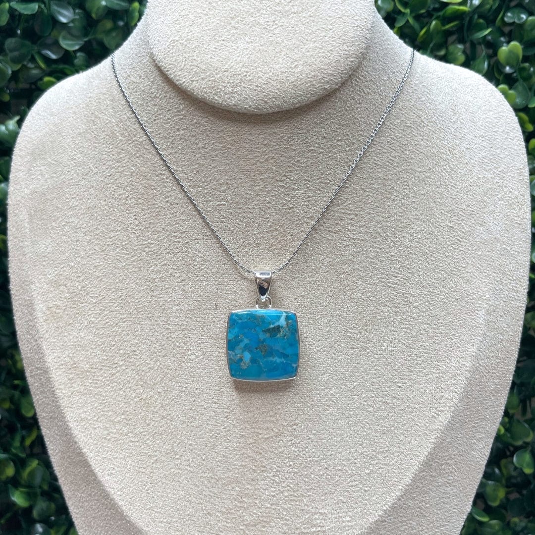 Pendentif Argent 925 Turquoise Mohave #1 - Image 2