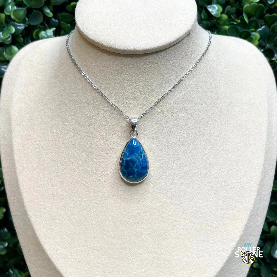 Pendentif Argent Apatite #6 - Image 3