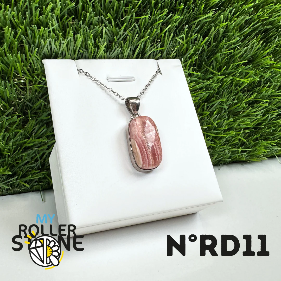 Pendentif Argent Rhodochrosite #11 - Image 2
