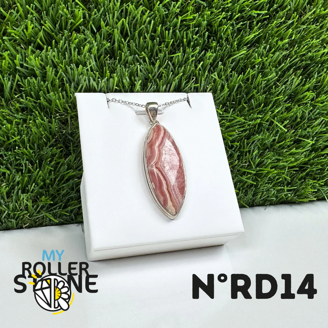 Pendentif Argent Rhodochrosite #14 - Image 2