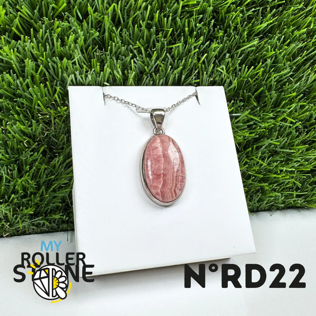 Pendentif Argent Rhodochrosite #22 - Image 2