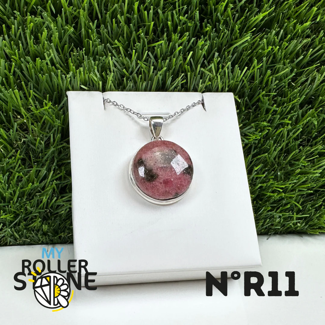 Pendentif Argent Rhodonite Australienne #11 - Image 2