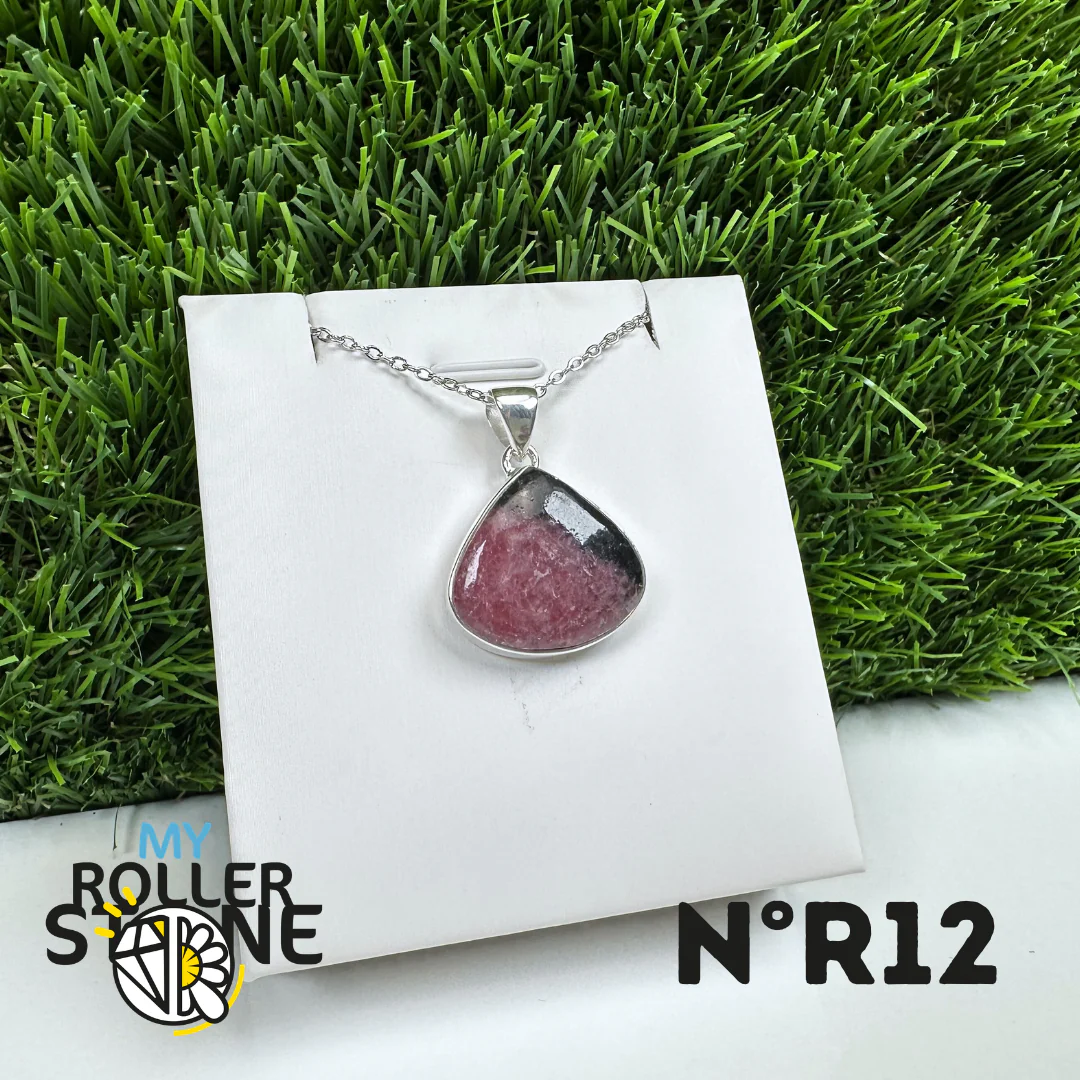 Pendentif Argent Rhodonite Australienne #12 - Image 2