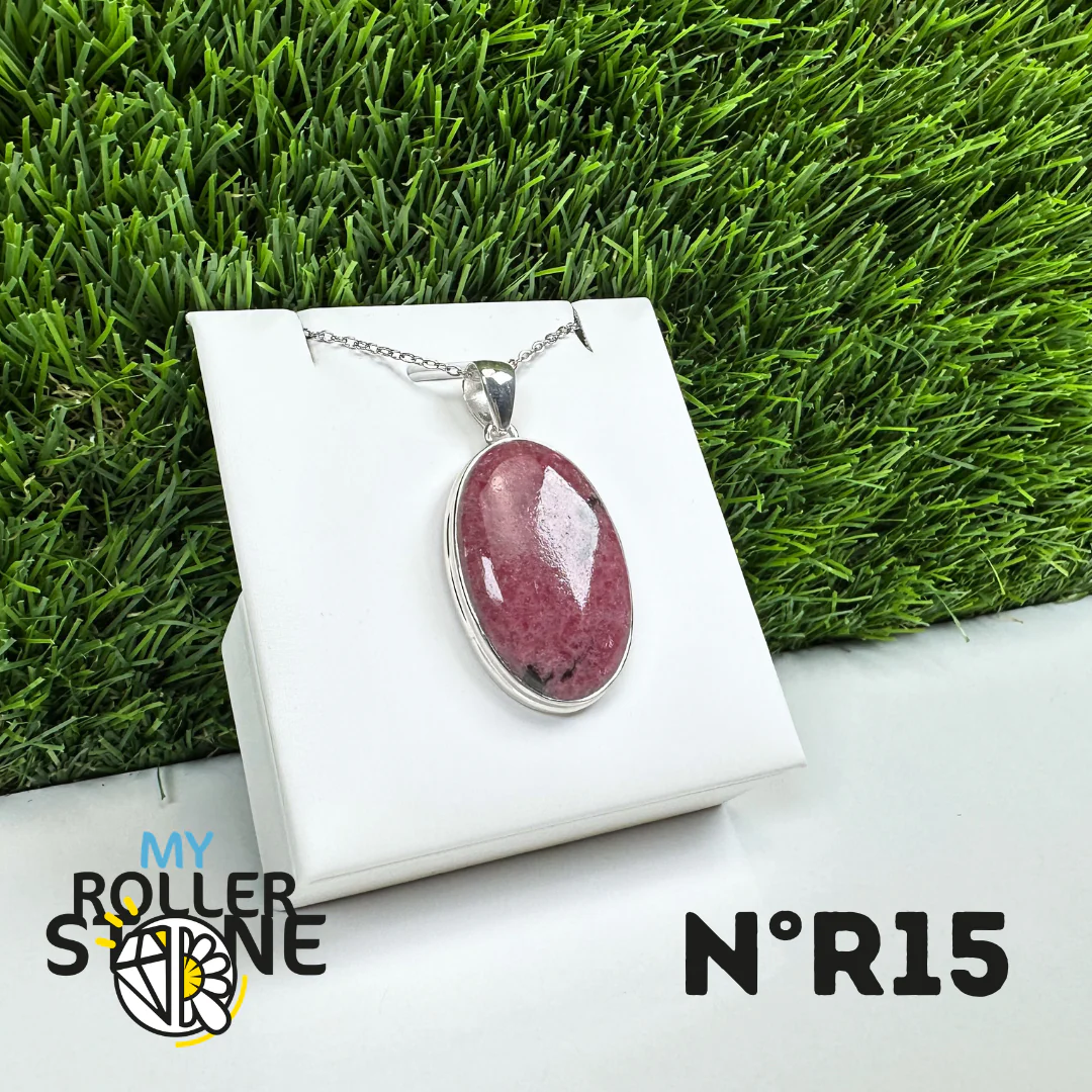 Pendentif Argent Rhodonite Australienne #15 - Image 2