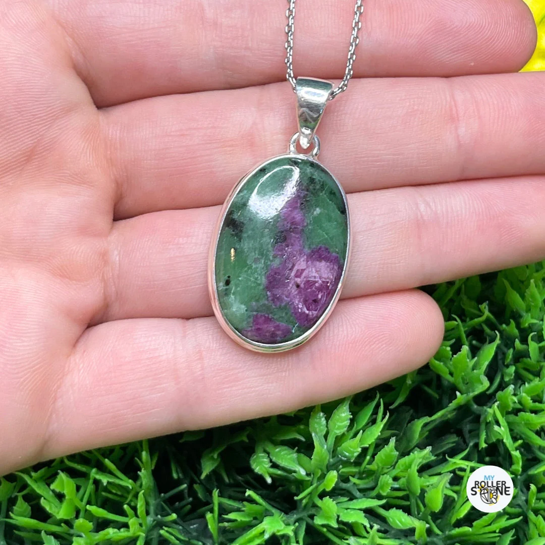 Pendentif Argent Rubis Zoisite #1 - Image 2