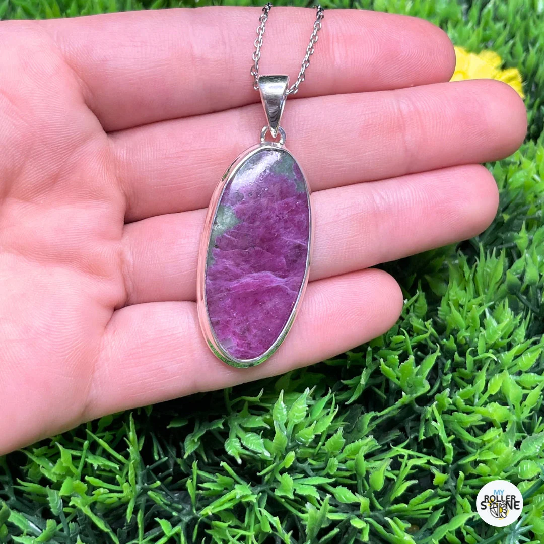 Pendentif Argent Rubis Zoisite #2 - Image 2