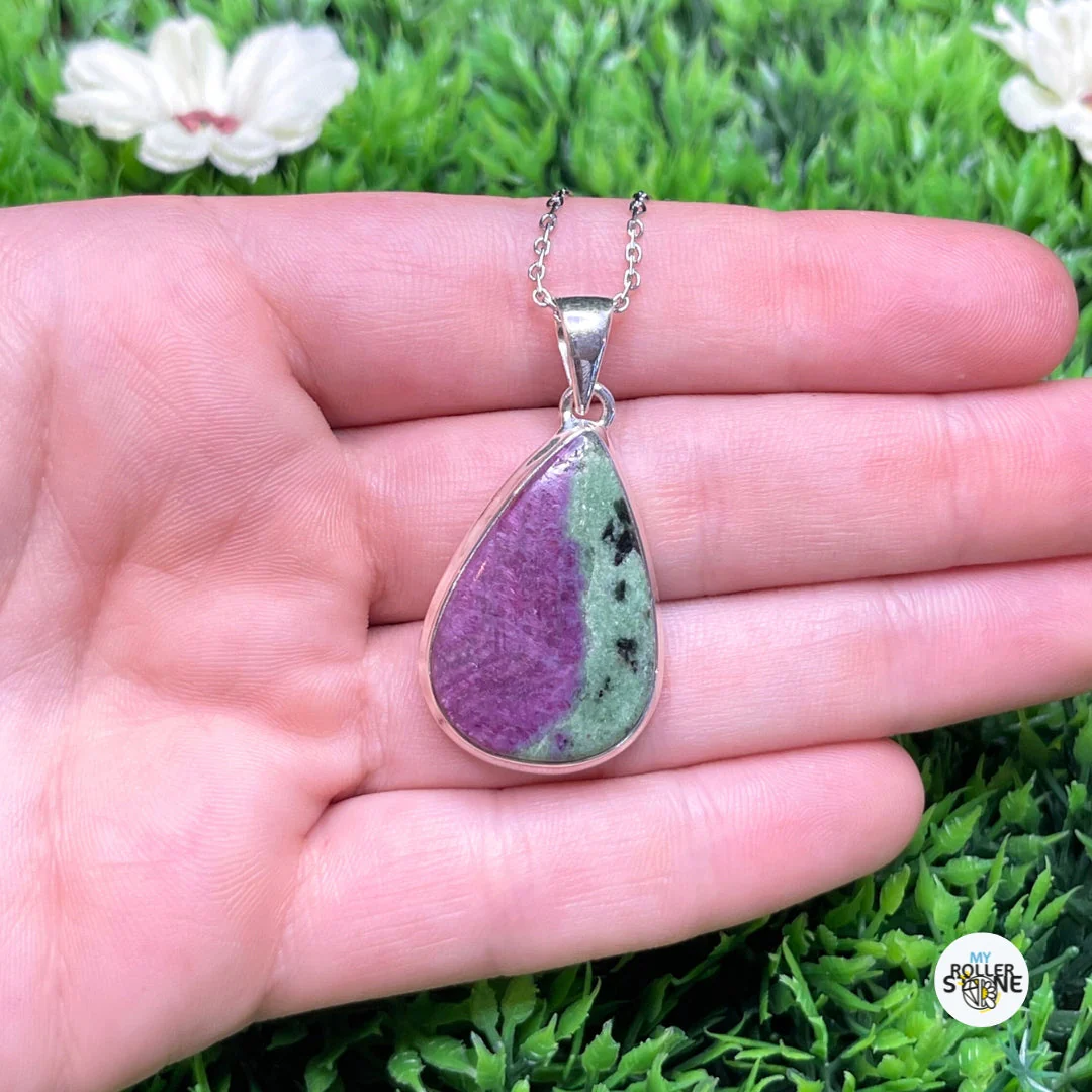 Pendentif Argent Rubis Zoisite #4 - Image 2