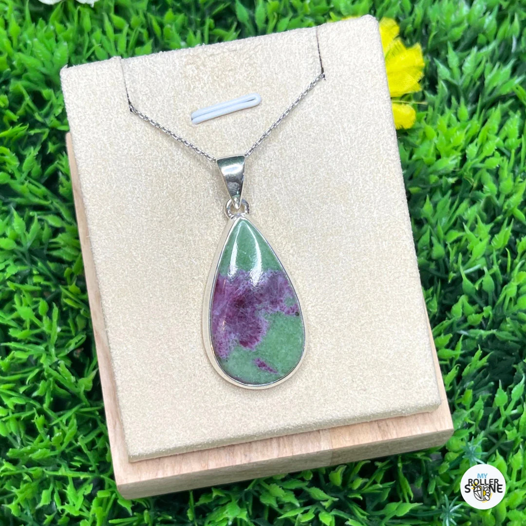 Pendentif Argent Rubis Zoisite #5