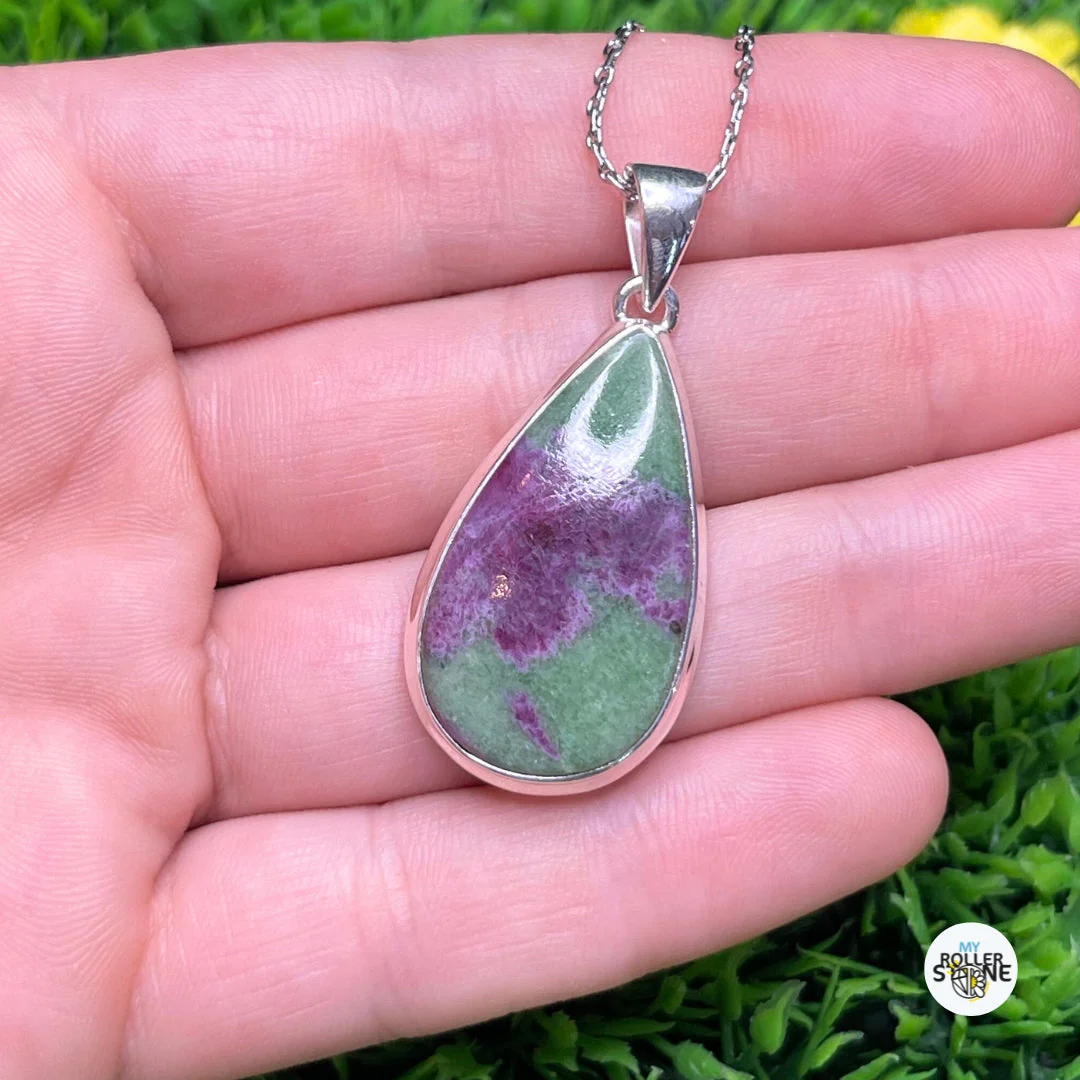 Pendentif Argent Rubis Zoisite #5 - Image 2