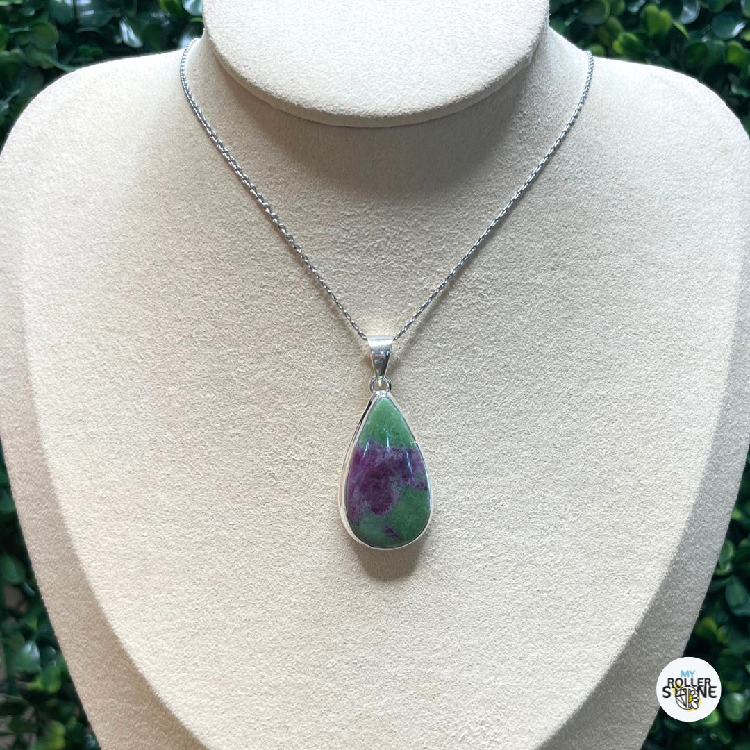 Pendentif Argent Rubis Zoisite #5 - Image 3