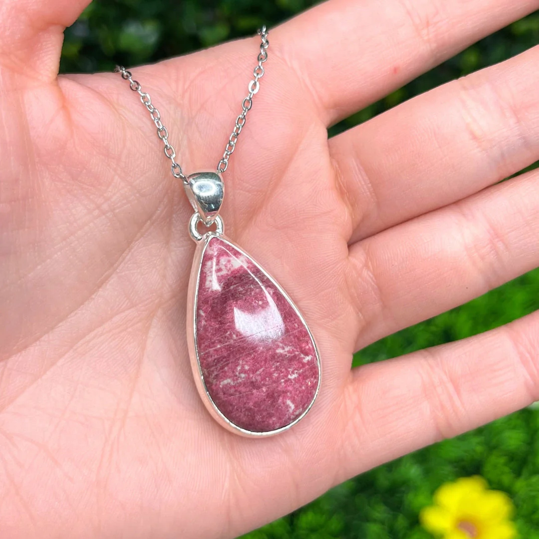 Pendentif Argent Thulite #10 - Image 2