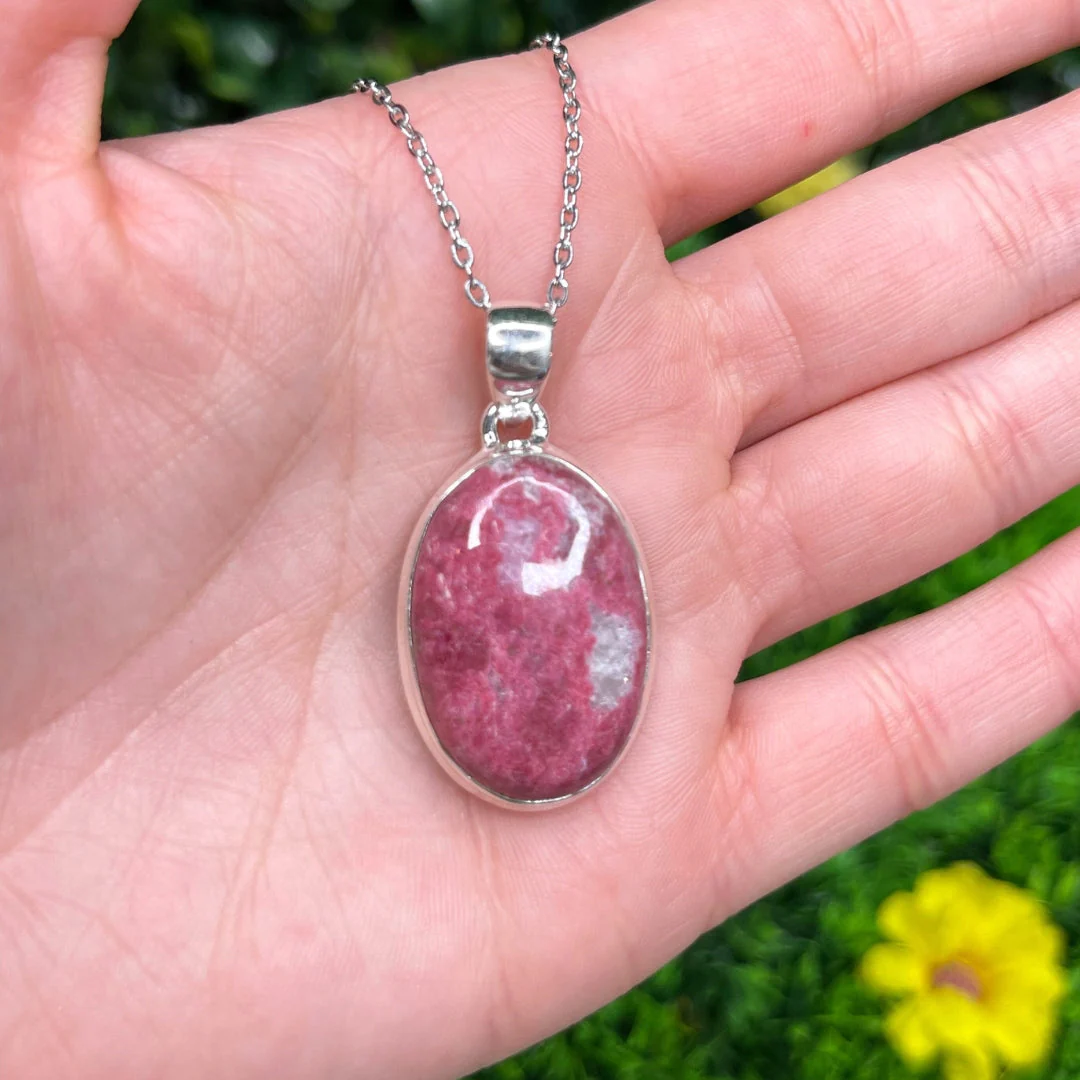 Pendentif Argent Thulite #17 - Image 2