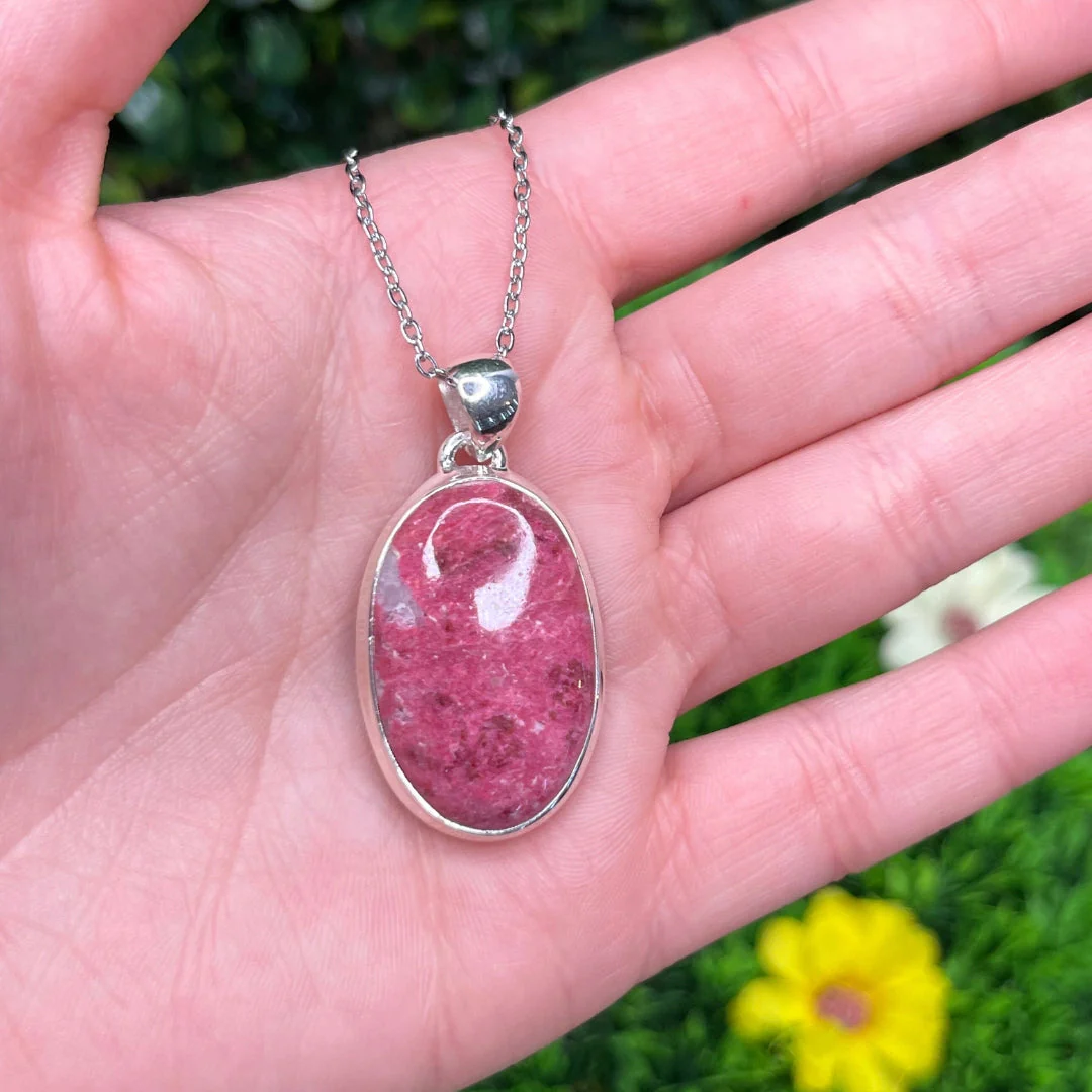 Pendentif Argent Thulite #19 - Image 2