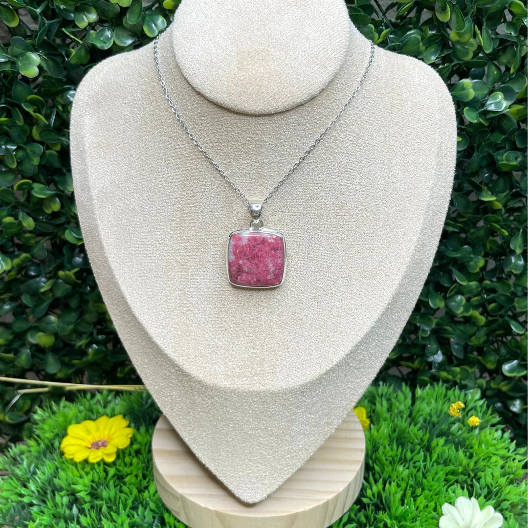 Pendentif Argent Thulite #27 - Image 3
