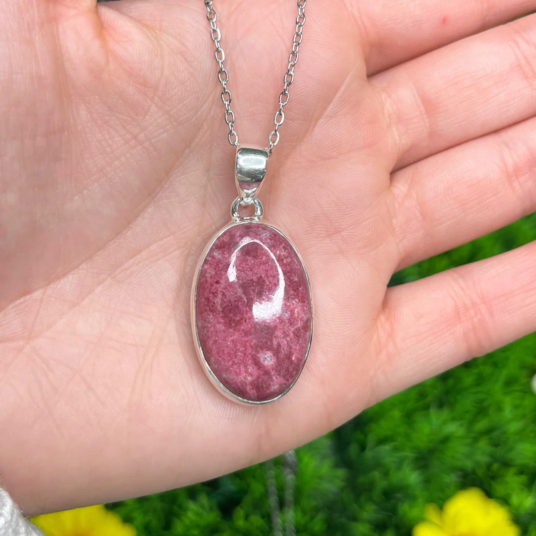 Pendentif Argent Thulite #31 - Image 3