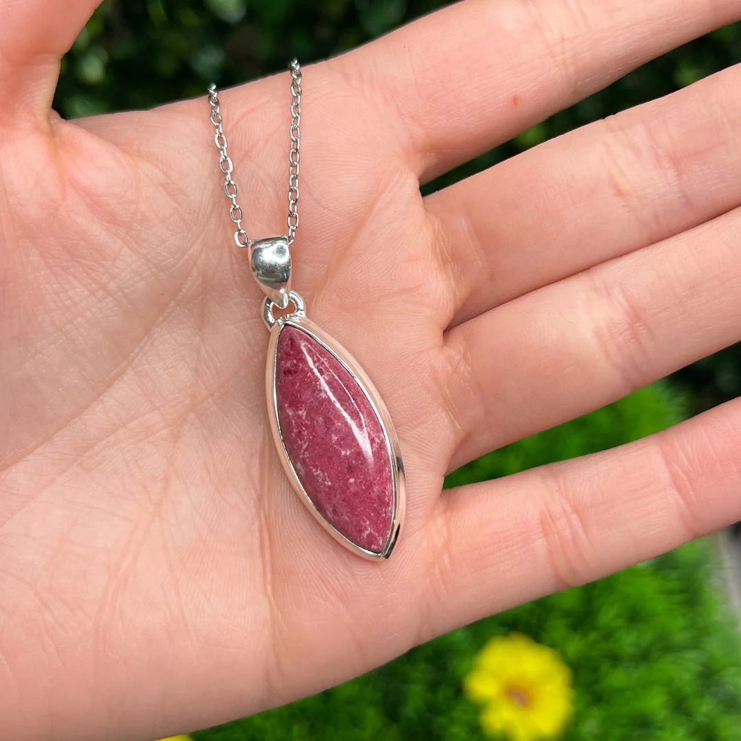 Pendentif Argent Thulite #32 - Image 2