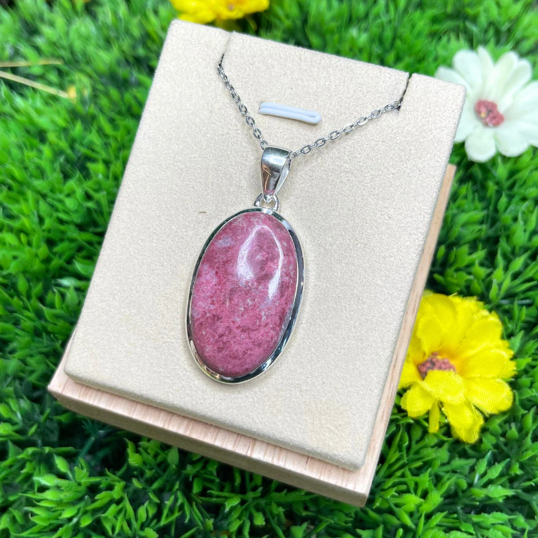 Pendentif Argent Thulite #34