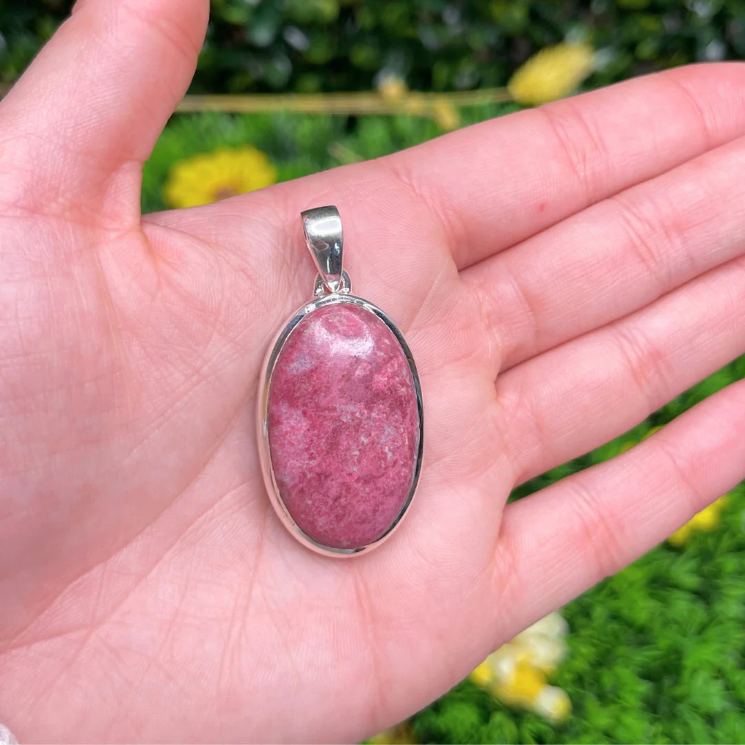 Pendentif Argent Thulite #34 - Image 3