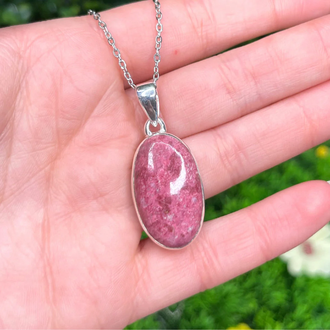 Pendentif Argent Thulite #4 - Image 2