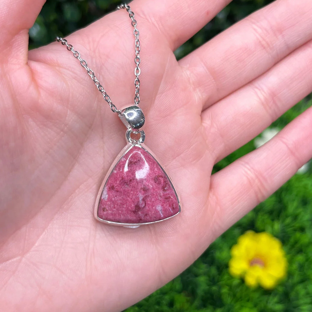 Pendentif Argent Thulite #5 - Image 2