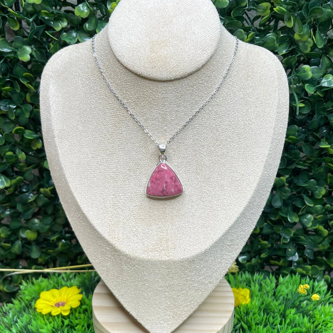 Pendentif Argent Thulite #5 - Image 3