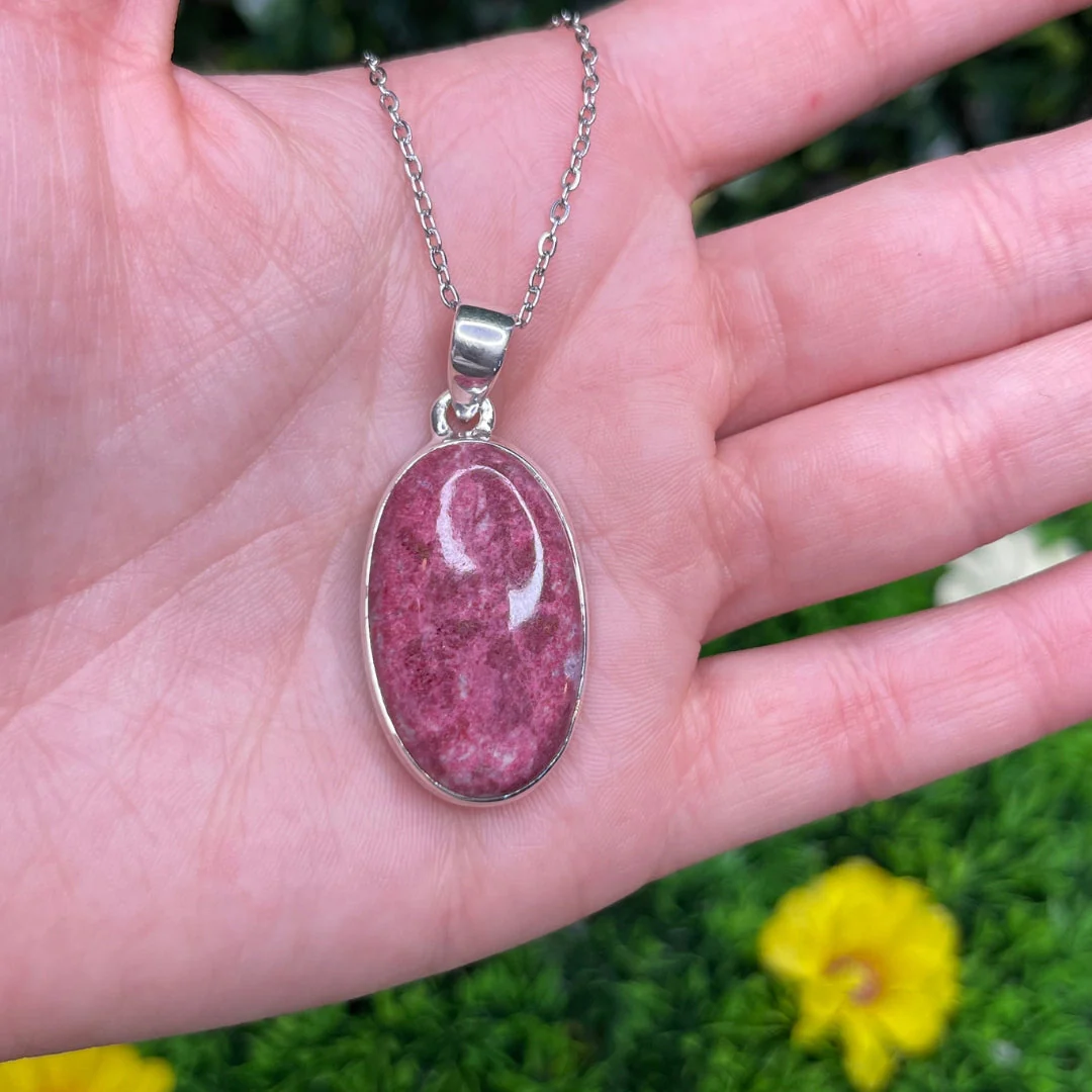 Pendentif Argent Thulite #8 - Image 2