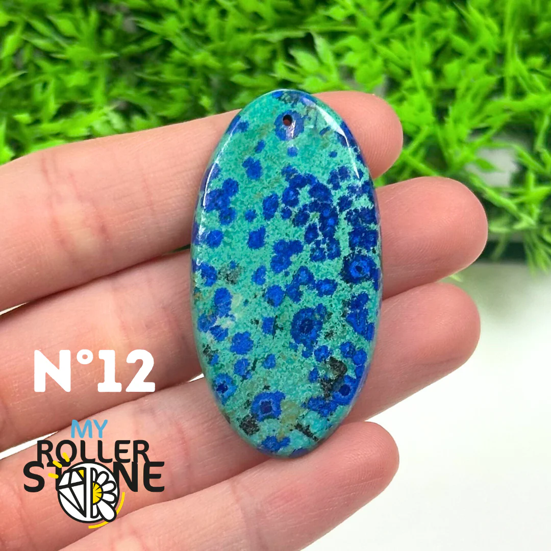 Pendentif Azurite Malachite 5A - Image 14
