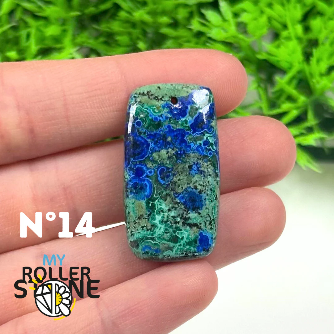 Pendentif Azurite Malachite 5A - Image 16