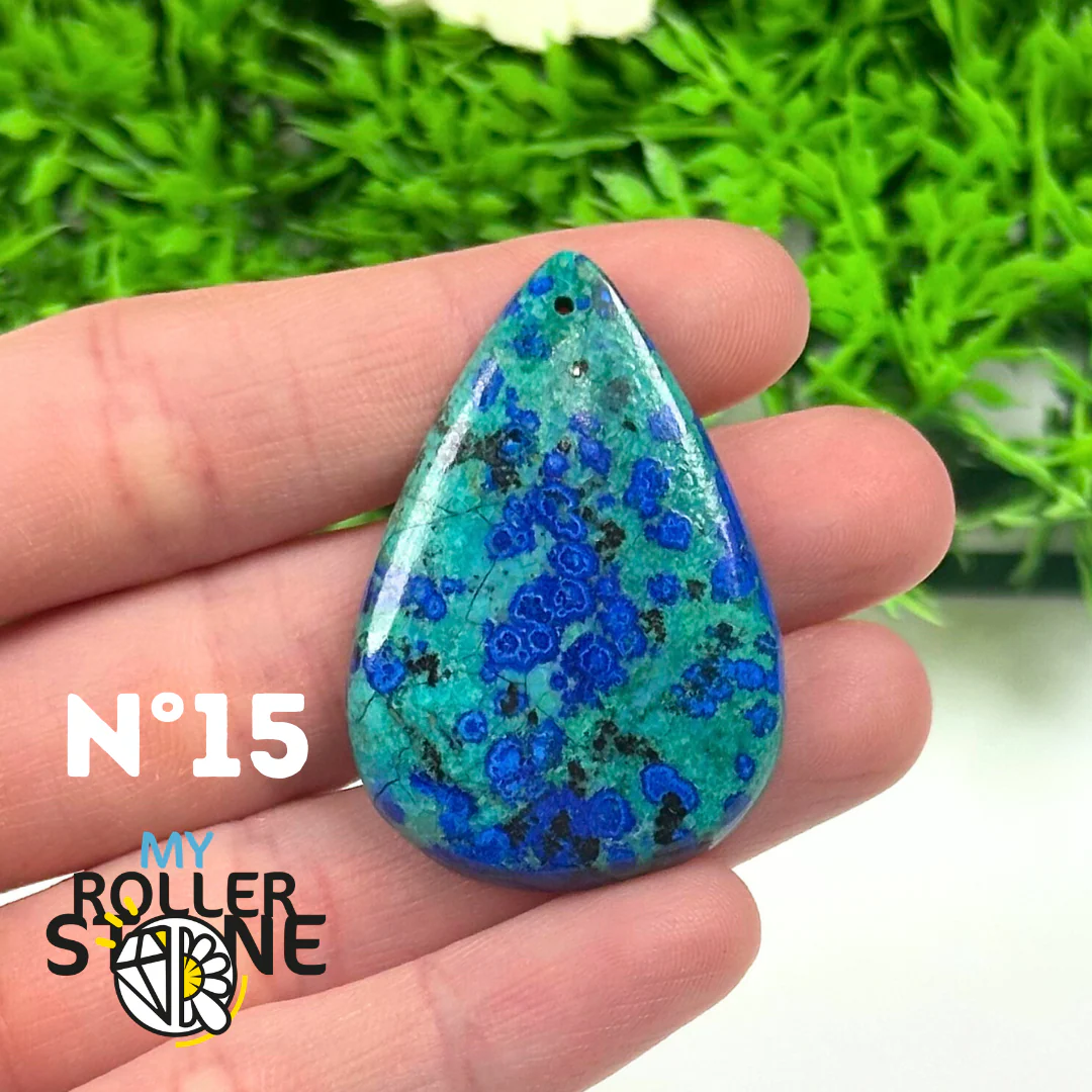 Pendentif Azurite Malachite 5A - Image 17