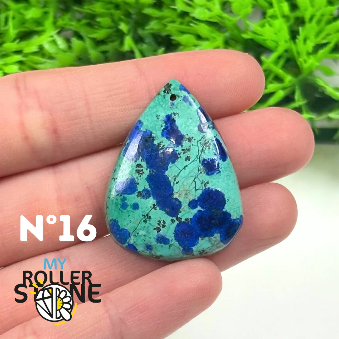 Pendentif Azurite Malachite 5A - Image 18