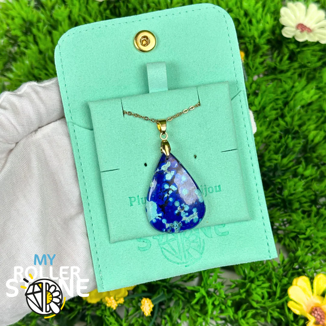 Pendentif Azurite Malachite 5A - Image 2