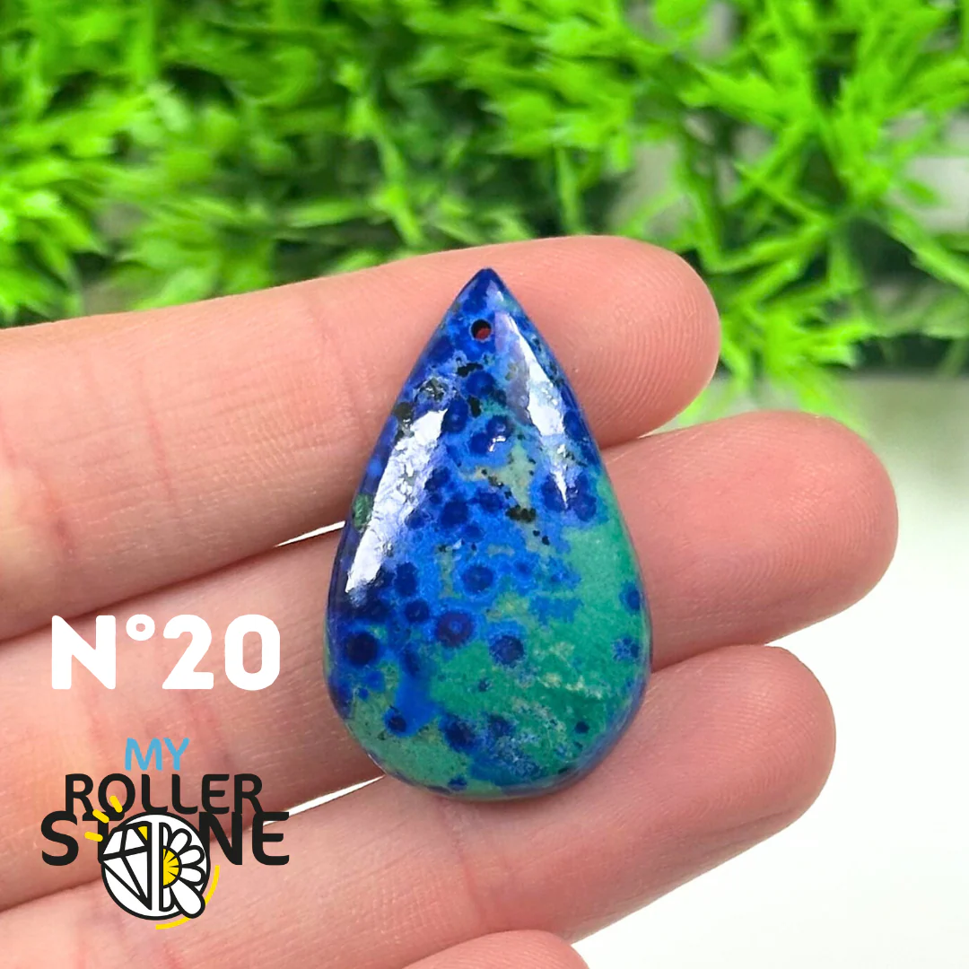 Pendentif Azurite Malachite 5A - Image 22