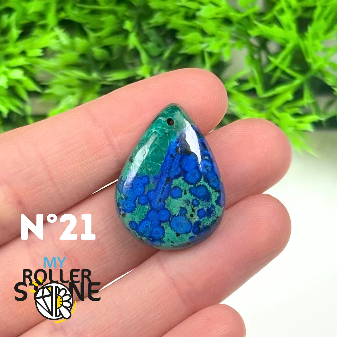 Pendentif Azurite Malachite 5A - Image 23