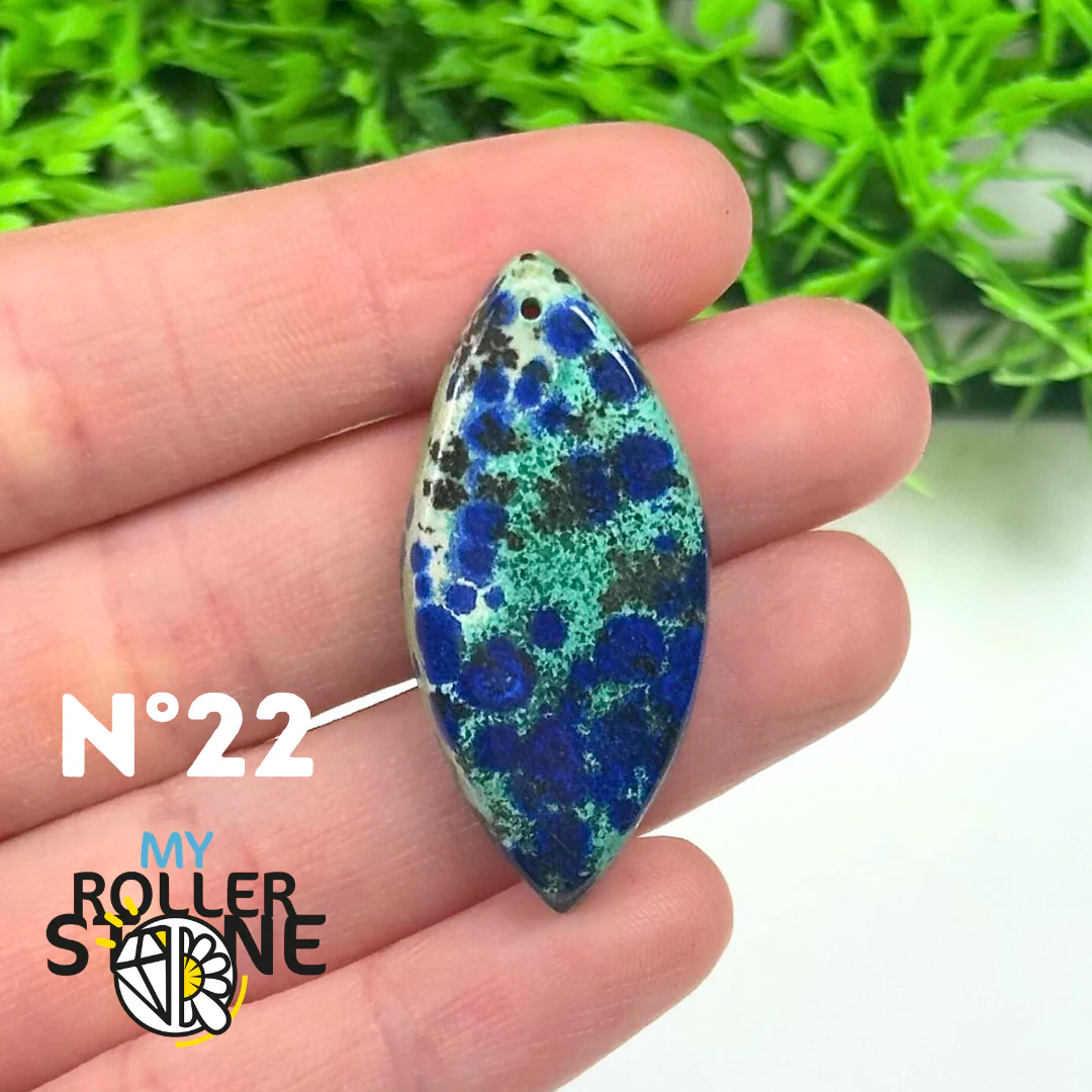 Pendentif Azurite Malachite 5A - Image 24
