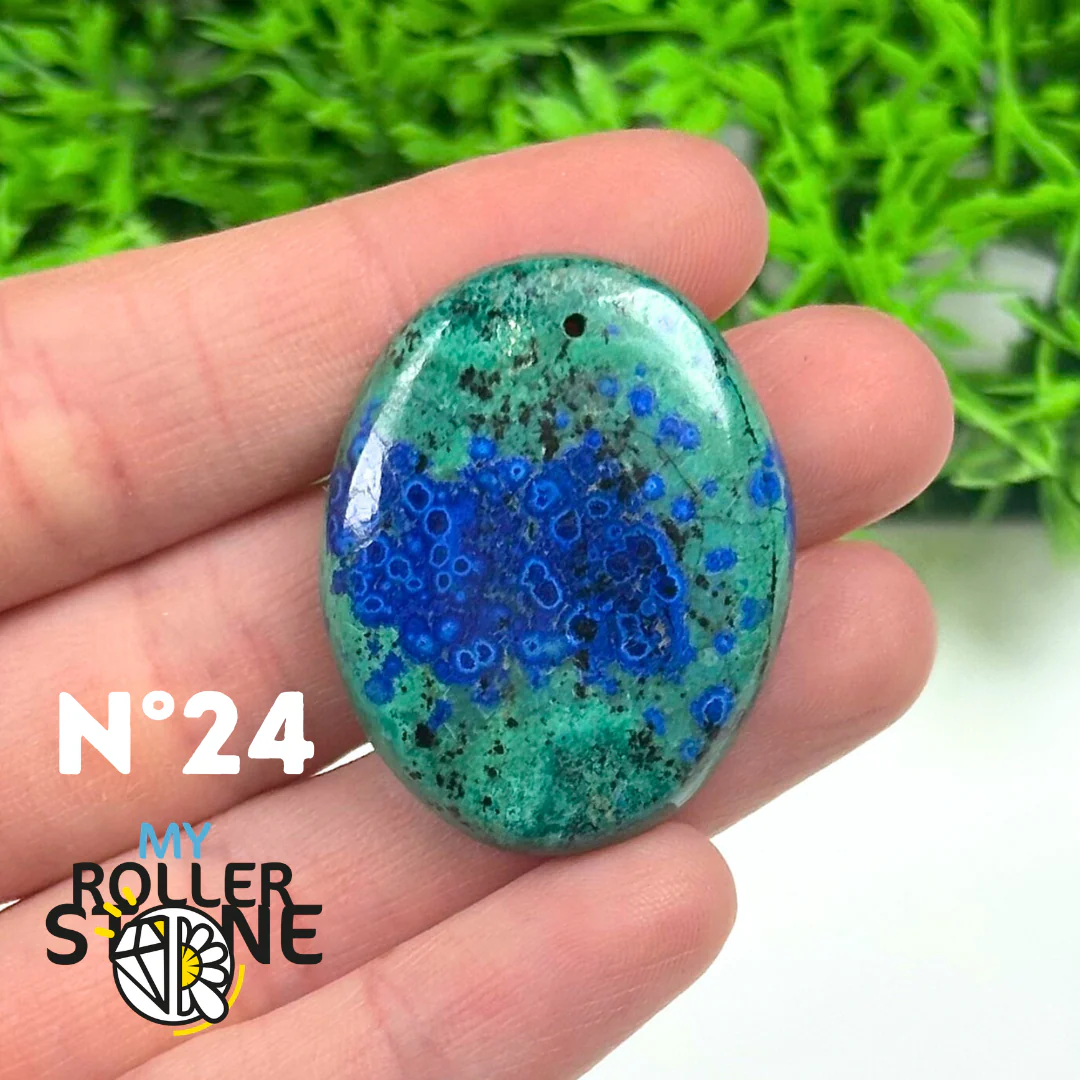 Pendentif Azurite Malachite 5A - Image 26
