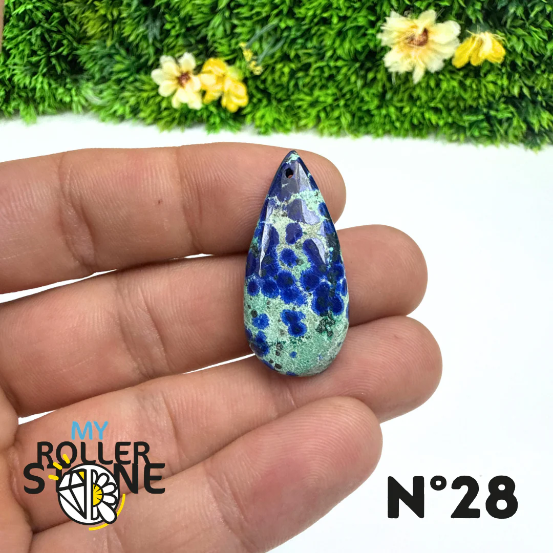 Pendentif Azurite Malachite 5A - Image 30
