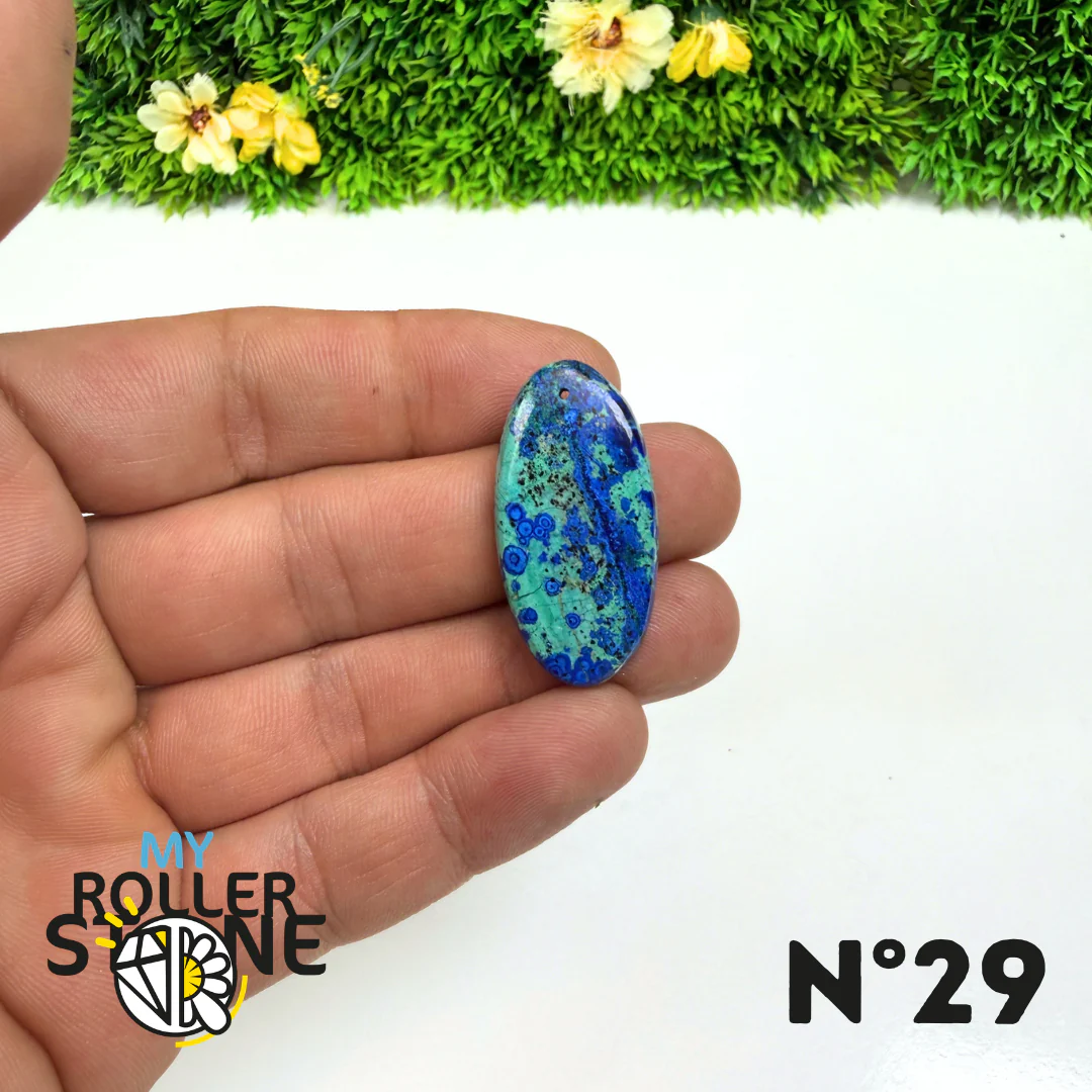 Pendentif Azurite Malachite 5A - Image 31