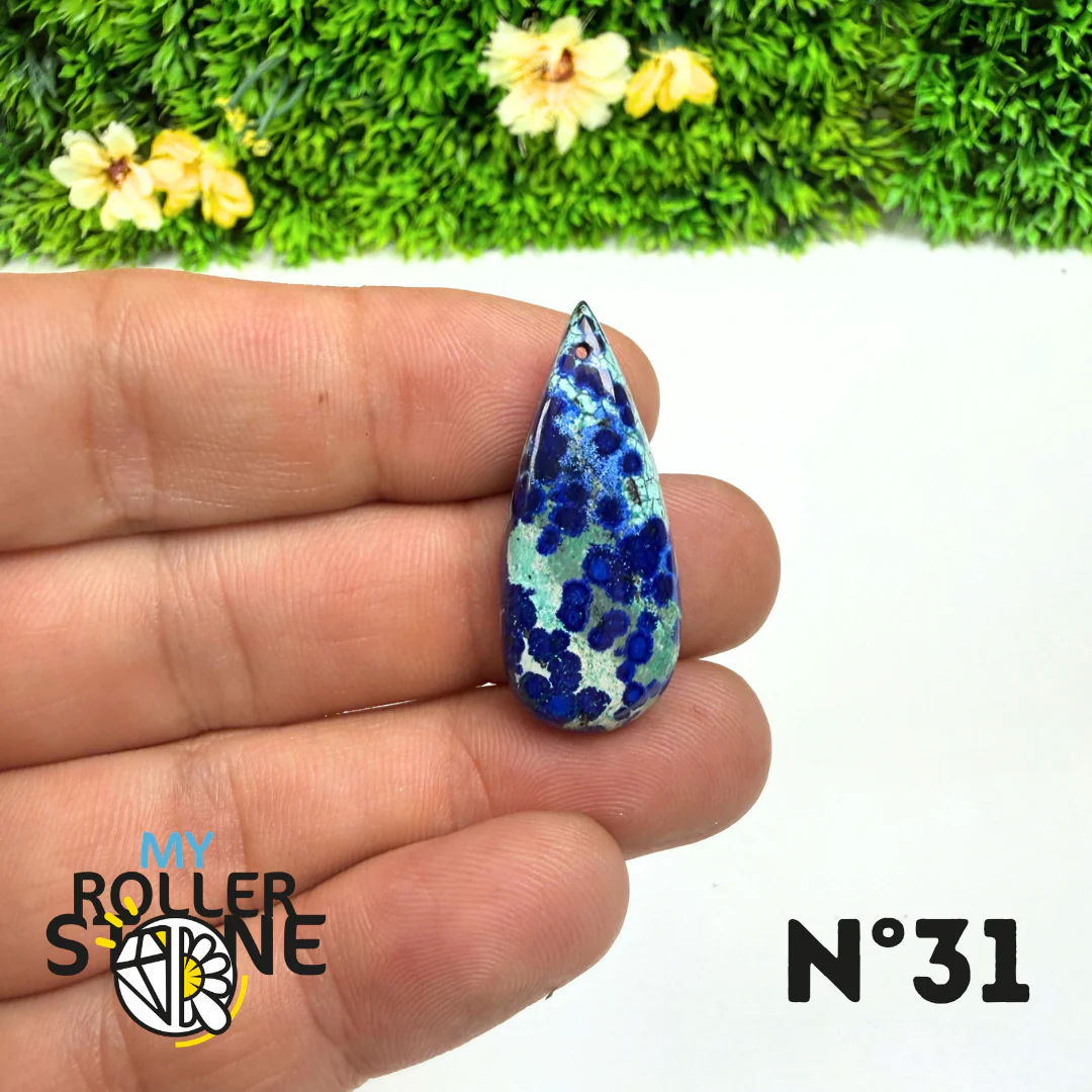 Pendentif Azurite Malachite 5A - Image 33
