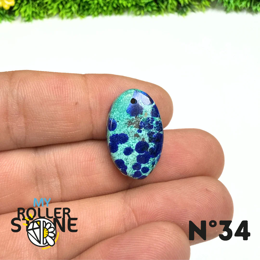 Pendentif Azurite Malachite 5A - Image 36